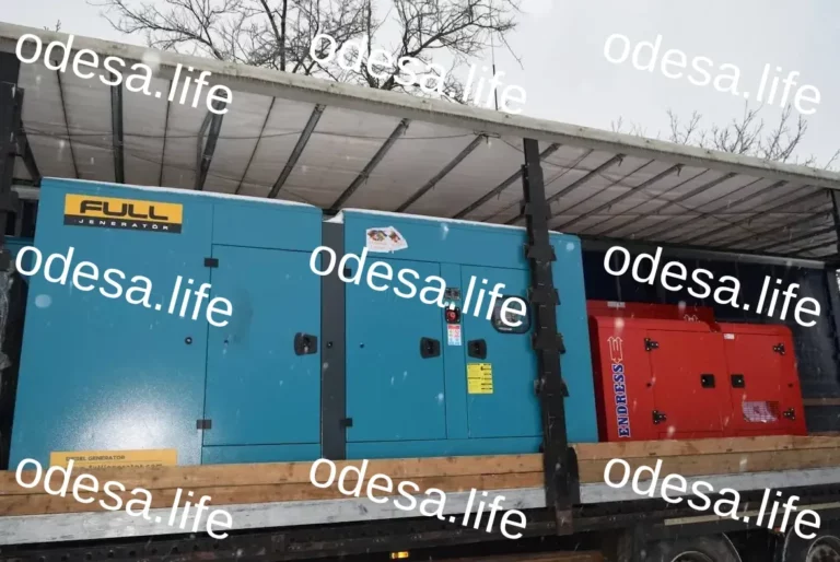 Допомога Кілії: З потужними генераторами боронять критичну інфраструктуру