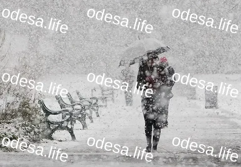 У Одесі прогнозується сніговий шторм