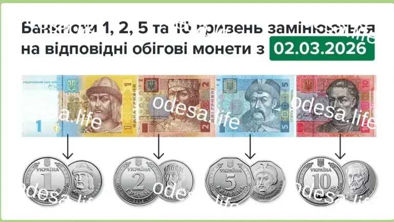 Монети замість банкнот: Нацбанк планує вилучити з обігу дрібні гривні
