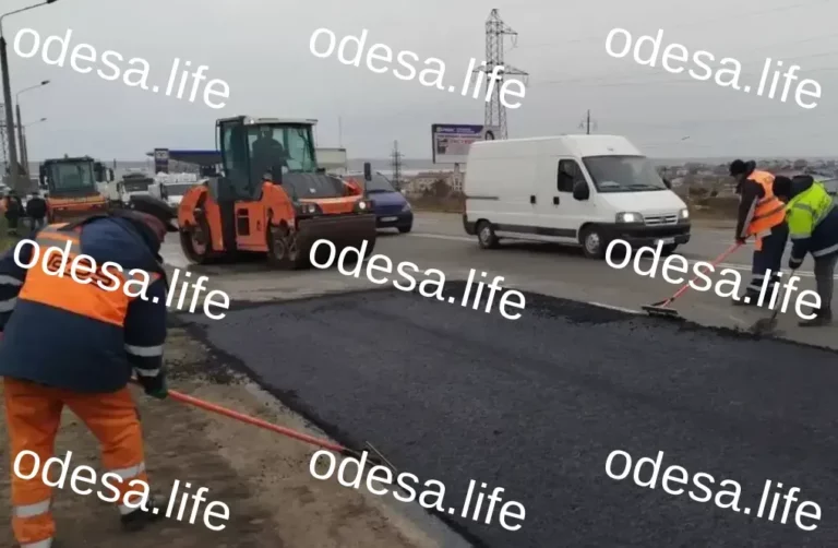 Ремонт доріг Одещини: Усунення ям після зими