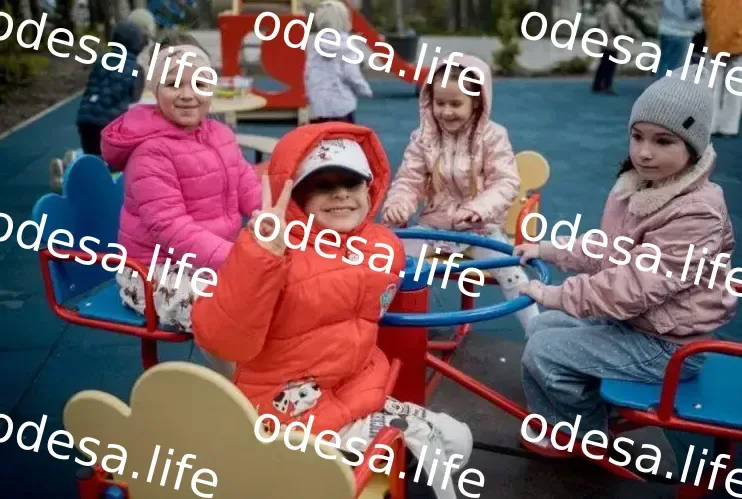 Відновлення дитсадка в Одесі: новий майданчик для дітей