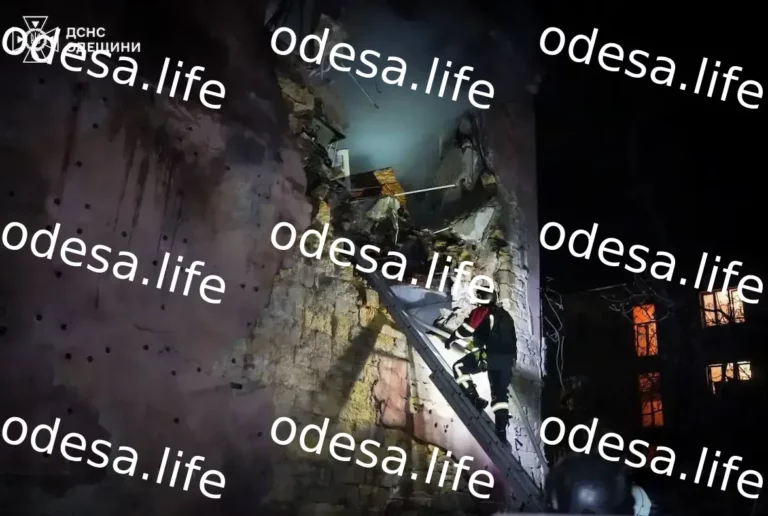 Нічний удар по Одесі: жертви, поранені та руйнування