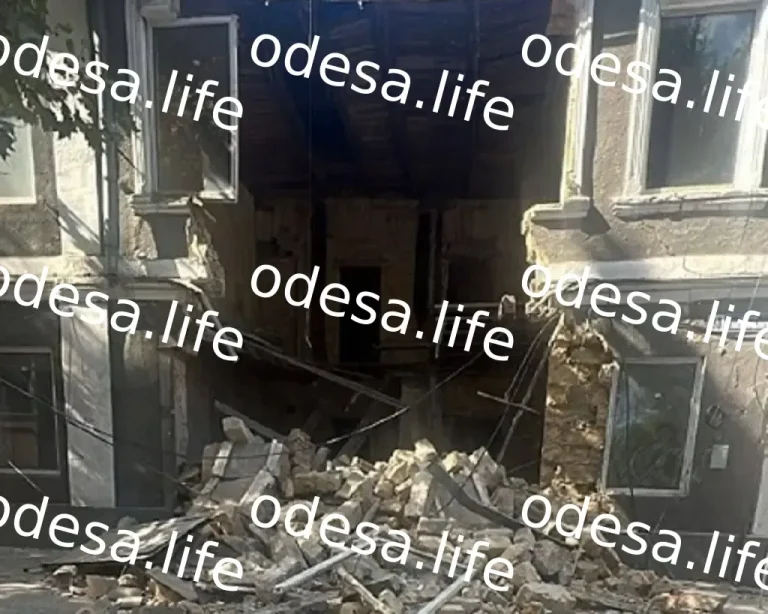 Обвал будинку на Молдаванці в Одесі: деталі