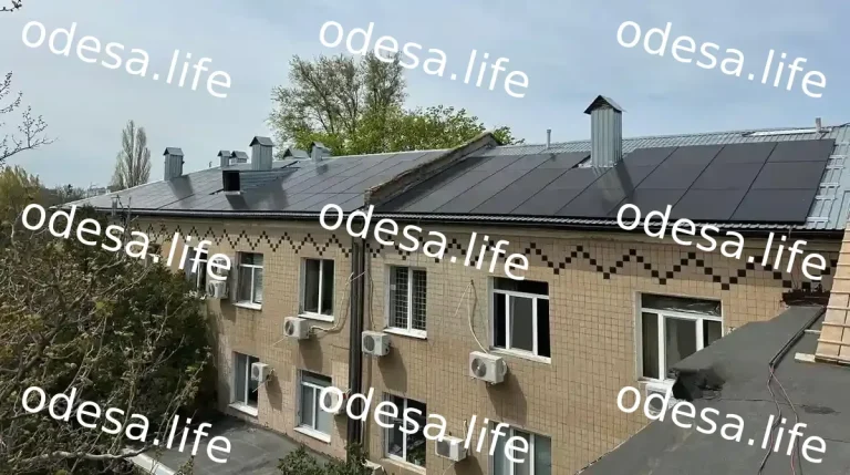 Сонячна електростанція в одеській лікарні: енергостійкість